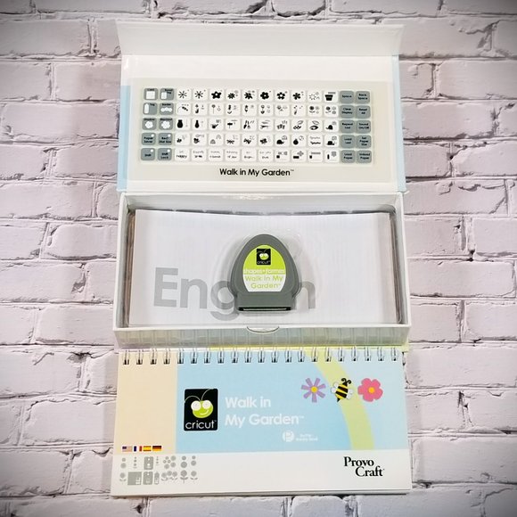 CRICUT - Walk In My Garden - Provo Craft 2006 - Picture 4 of 4